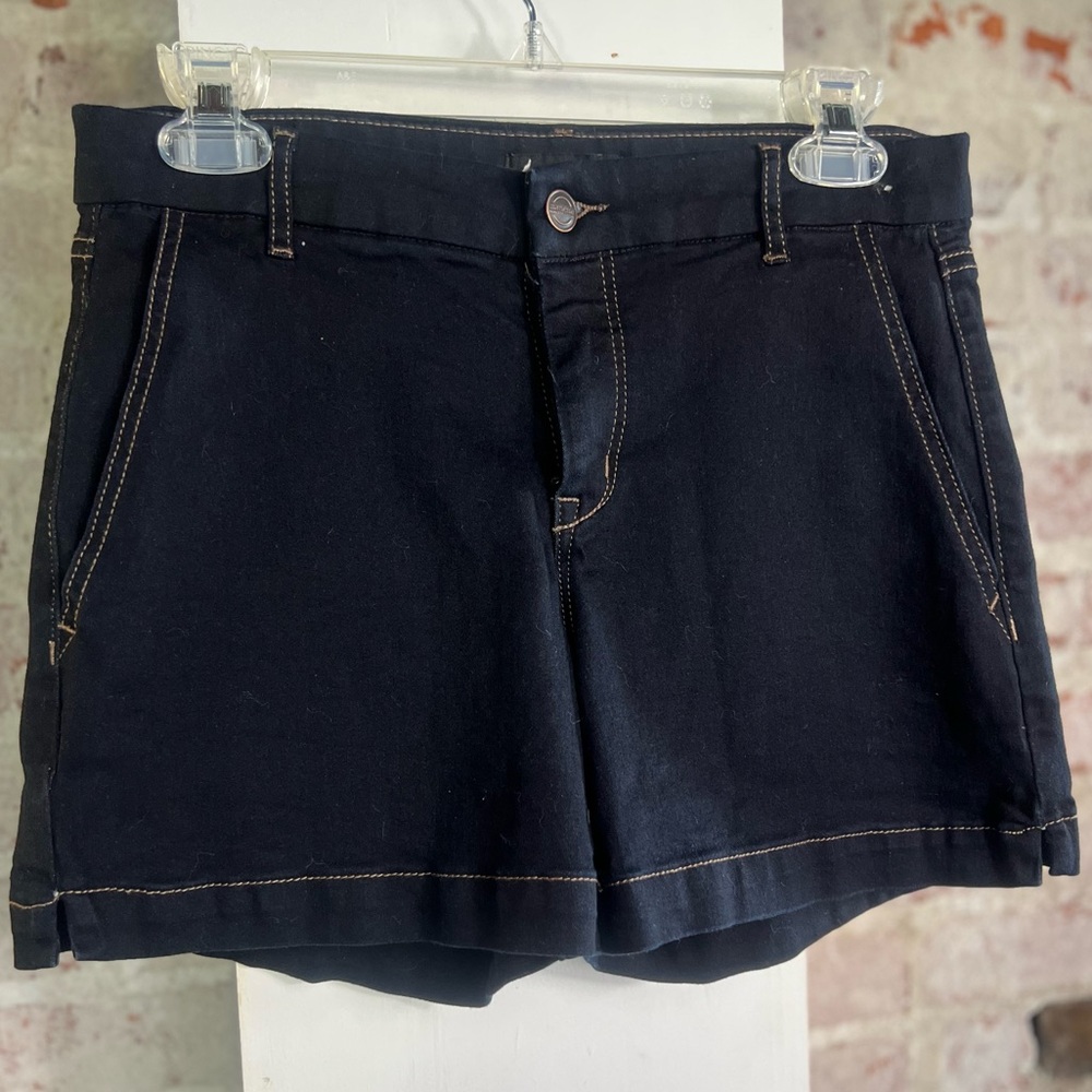 Beautiful pair of Nanette Lapore High waisted jean shorts.
